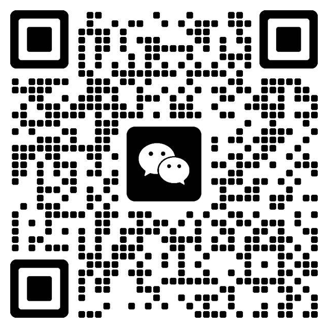 WeChat QR code — scan to chat with us